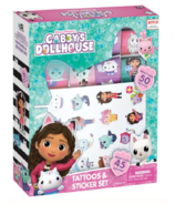 Gabby's Dollhouse Mosaic Stickers and Tattoo Sets