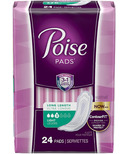 Poise Incontinence Pads Light Absorbency Long