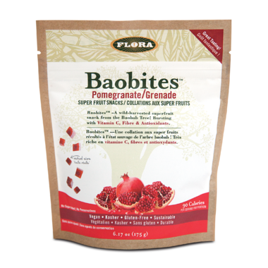 Flora Baobites Super Fruit Snacks Pomegranate Flora Baobites Super Fruit Snacks Pomegranate
