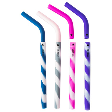 Reusable Silicone Straws for Kids - Earth & Blooms