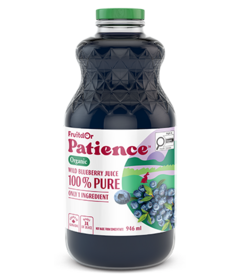 Fruit d'Or Organic Wild Blueberry Juice 100% Pure