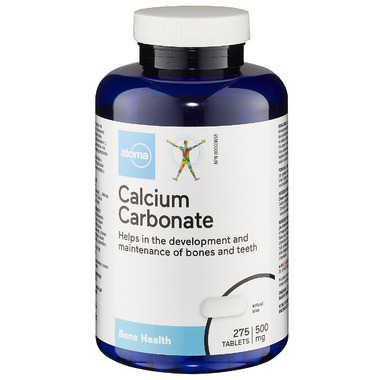 calcium carbonate 500mg atoma