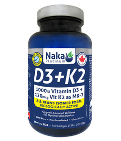 Naka Platinum D3 + K2