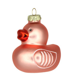 CHIVE Pink Duckie Ornament