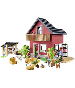 Playmobil Farmhouse with Outdoor Area