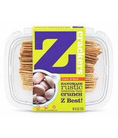 Z Crackers Garlic & Basil