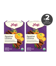 Yogi Tea Egyptian Licorice Tea Bundle