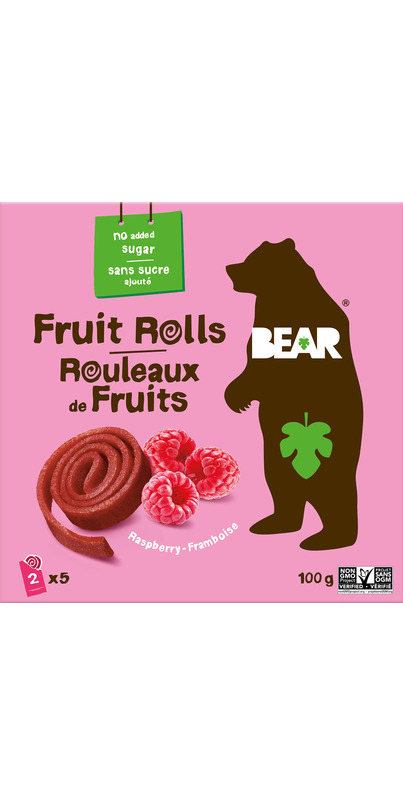 Fruit Roll Raspberry Buy BEAR Fruit Rolls Raspberry at Well.ca | Free Shipping $35+ in Canada