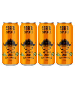 Sober Carpenter Non-Alcoholic Craft Beer Mexican Lager Bundle