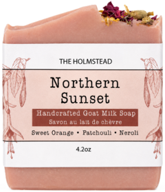 The Holmstead Bar Soap Northern Sunset