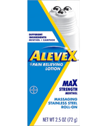 AleveX Pain Relieving Lotion with Rollerball Applicator