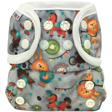 Bummis All-in-One Cloth Diaper Snap Circus Bummis All-in-One Cloth Diaper Snap Circus