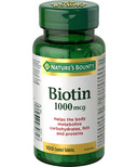 Biotine de Nature's Bounty