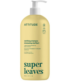 ATTITUDE Super Leaves Shampoo Clarifying Earl Grey & Fresh Cucumber