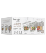 Bentgo Prep 60-Piece Meal Prep Kit White Stone
