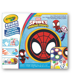 Crayola Colour Wonder 3 in 1 Kit Spidey & Friends