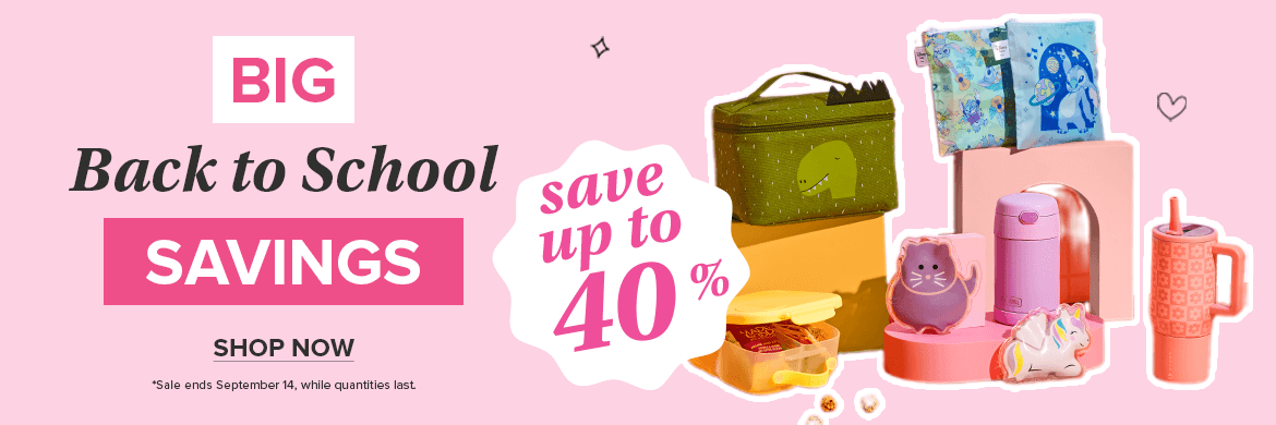 Save up to 40% on Big Back-to-School Savings
