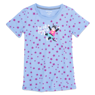 Hatley Little Blue House Women s Pajama Tee Cat s Pajamas