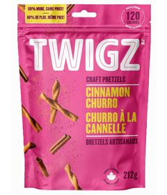 Twigz Pretzels Cinnamon Churro