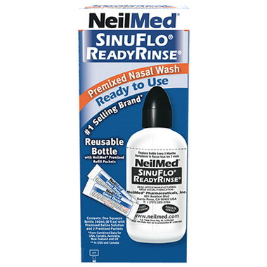 NeilMed SinuFlo ReadyRinse Premixed Nasal Wash Ready To Use NeilMed SinuFlo ReadyRinse Premixed Nasal Wash Ready To Use