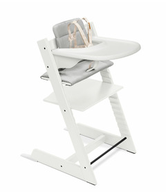 Stokke Tripp Trapp High Chair White with White Tray