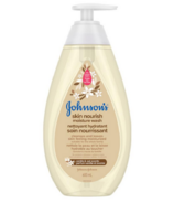 Johnson's Skin Nourish Moisture Vanilla & Oat Body Wash for Sensitive Skin