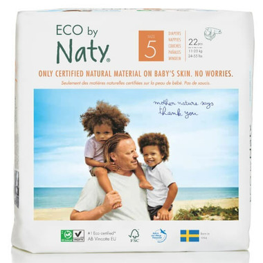 Naty Nature Babycare Size 2 Carry Pack 1 X 34 Nappies 