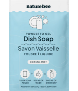 Nature Bee Powder To Gel Dish Soap Coastal Mist