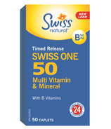 Swiss Natural Timed Release SWISS ONE 50 Multi Vitamin & Mineral