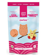 Love Child Organics Owlies Framboise et Vanille