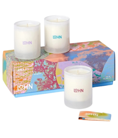 LOHN Atlas Mini Scented Candle Trio