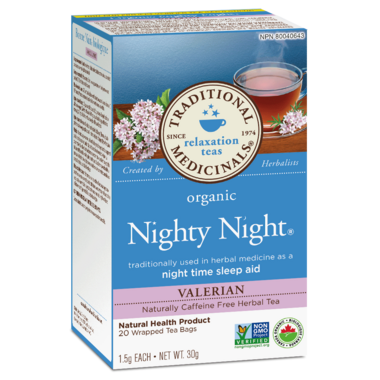 Traditional Medicinals Organic Nighty Night Valerian Tea Traditional Medicinals Organic Nighty Night Valerian Tea