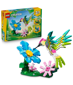 LEGO Creator 3-in-1 Wild Animals Colorful Hummingbird Decor