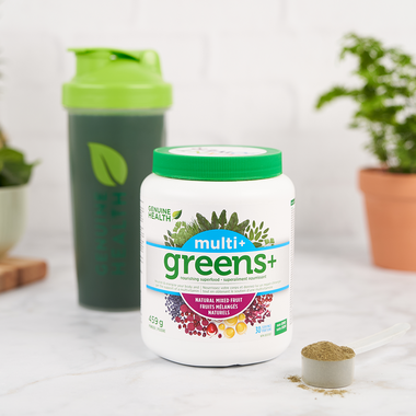 Buy Genuine Health Greens+ Multi+ at Well.ca | Free Shipping $35+ in Canada