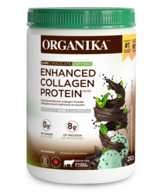 Organika Enhanced Collagen Dark Chocolate Chip Mint