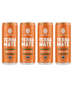 Mateina Yerba Mate Energy Infusion Peach Passion Bundle