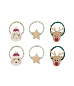 Mimi & Lula Santa & Rudolph Ponies