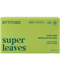 image of ATTITUDE Super Leaves Body Soap Pear & Amber with sku:340277
