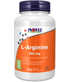 NOW L-Arginine 550mg