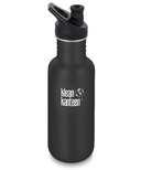 Klean Kanteen Classic Bottle with Sport Cap 3.0 Shale Black