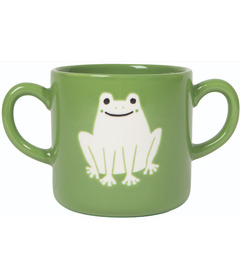 Jubilee By Danica Double-Handle Mug Ribbit