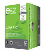 Dosettes de café classiques à torréfaction moyenne Ethical Bean Coffee