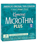 Kimono MicroThin Plus Aqua Lube Condoms