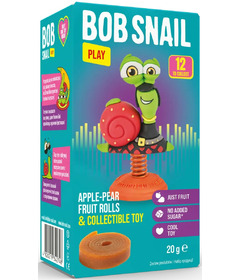 Bob Snail Fruit Rolls & Toy Apple Pear