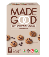 MadeGood Chocolate Chip Soft Baked Mini Cookies Club Pack