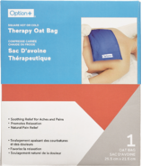 Option+ Square Hot or Cold Therapy Oat Bag