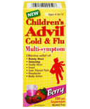 Advil Children's Cold & Flu Multi-Symptom Suspension Berry