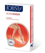 Jobst UltraSheer Knee High Compression Stockings Beige
