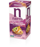 Nairn's Organic Super Seed Oat Cracker (en anglais)