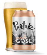 Partake Brewing Non-Alcoholic Peach Gose Craft Beer